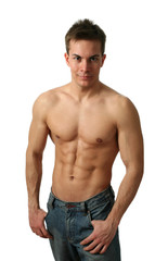 Fototapeta premium Young Muscular Man