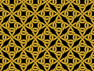 celtic knotwork - seamless pattern