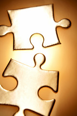 Obraz premium Jigsaw puzzle pieces