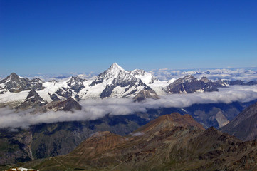 Über den Alpen der Schweiz