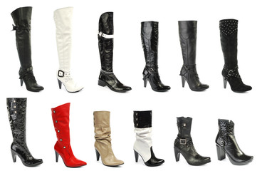 much womanish shoe is on a white background