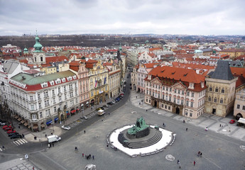 Fototapeta na wymiar Rynek Starego Miasta w Pradze