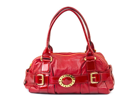 Red woman bag