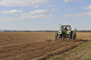 Obraz premium travail de la terre