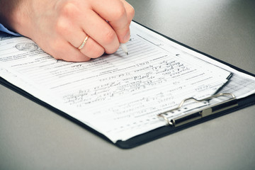 Obraz premium declaration