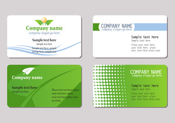 Business card template