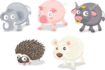 various animals