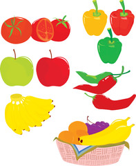 fruit and vegetables