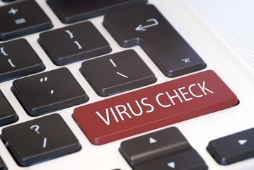 Virus Check Button