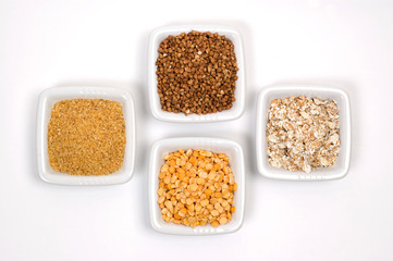 Different types of grain