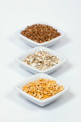 Different types of grain