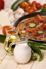 Pizza, Sauce And Components