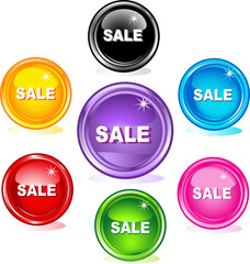 Sale web buttons