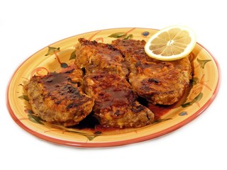 escalopes de veau bio panées sauce citronnée