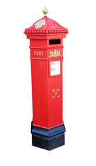 old victorian post box