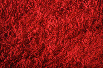 Fluffy Red Carpet