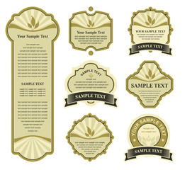 set of design elements