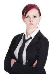 attractive business woman