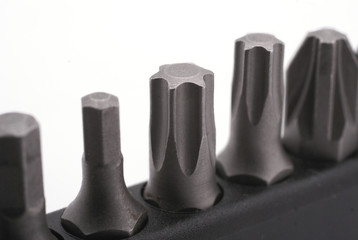 Attachment of screwdriver (turn-screw)