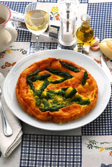 Frittata di asparagi verdi - Contorni