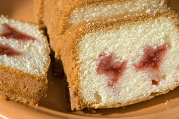 Slice of a sweet pie