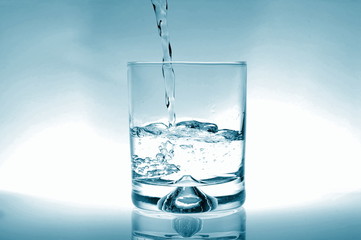 Glass of water