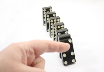 Falling Dominoes