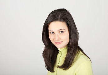 Obraz premium young beautiful smiling woman