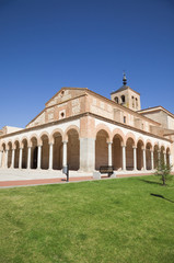 Fototapeta na wymiar Kościół Santa Maria w Olmedo, Valladolid, Hiszpania