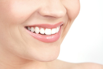 Smile of a beautiful young woman
