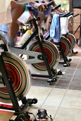 fitness spinning bike