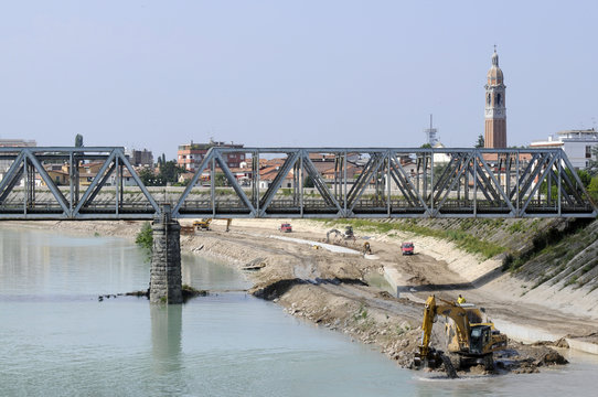 Fiume Tagliamento a Latisana - Friuli