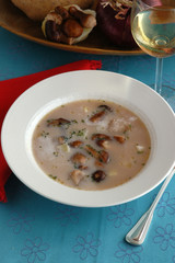 Minestra di patate e funghi - Primi piatti del veneto