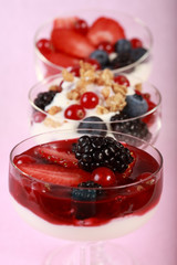 Healthy yogurts