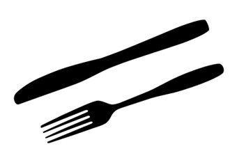 Besteck - Gabel - Messer