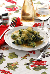Ravioli gnudi - Primi piatti della toscana