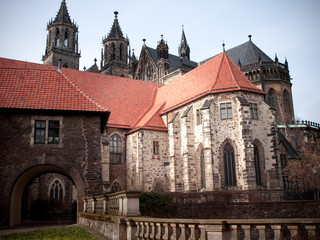 Obraz premium Catedral de Magdeburgo