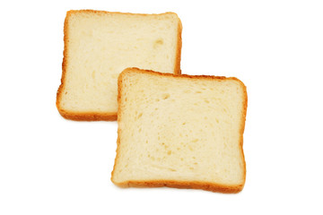 Two slices of bread.