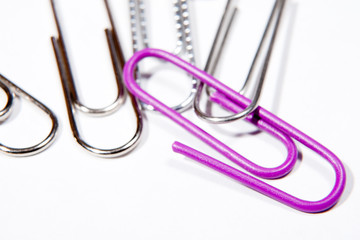 paperclip closeup