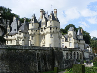 Fototapeta na wymiar 2 Zamek Ussé, Francja