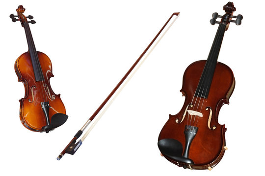 a violins and a fiddlestick