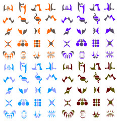 Logo Icon Set Vector Collection