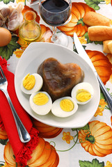 Gelatina di carne con uova sode - Antipasti