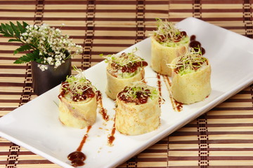 Japanese Rolled Omelet-Tamagoyaki
