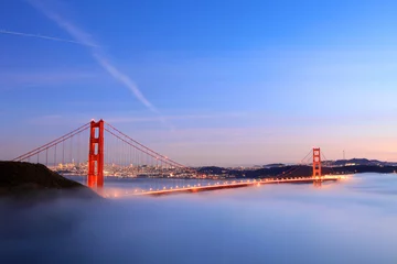 Cercles muraux Pont du Golden Gate Golden gate bridge