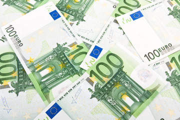 euro banknotes background 3