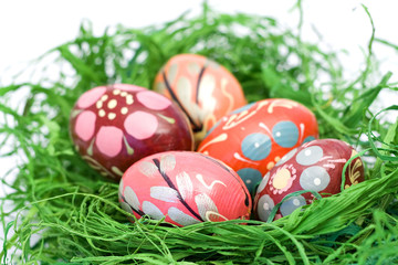 painted easter eggs