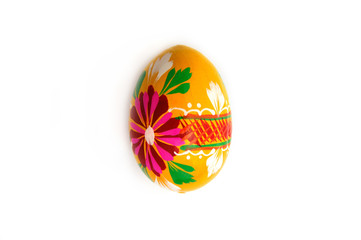 Yellow easter egg