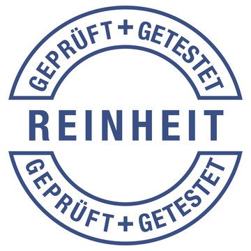 Reinheit - gepr&uuml;ft und getestet