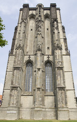 Fototapeta na wymiar Der dicke Turm Zierikzee